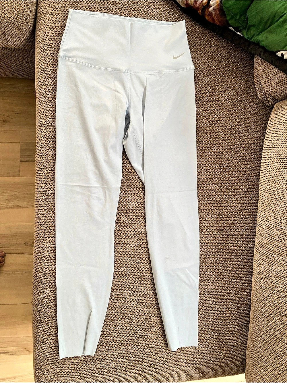 Nike Zenvy Dri-FIT High-Waisted Leggings White Small